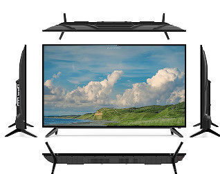 acheter Téléviseur en verre trempé haute luminosité ATV/DTV 32 pouces pour le divertissement vivant online manufacture