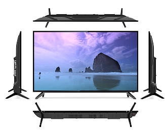 acheter Téléviseur LED intelligent de 40 pouces en verre trempé multi langage Wifi LED TV online manufacture