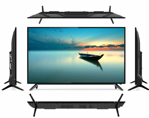 Téléviseur intelligent 4K sans cadre 50 pouces Téléviseur d'hôtellerie en verre trempé personnalisable