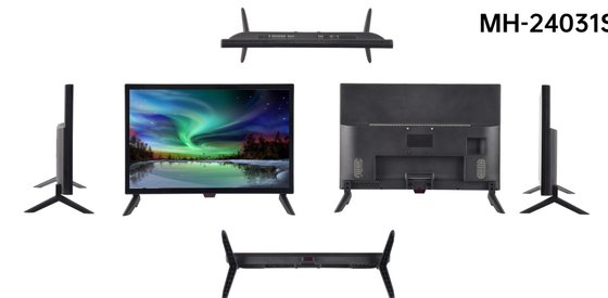 24 pouces Smart TV LCD de petite taille Android Webos Google avec plusieurs médias