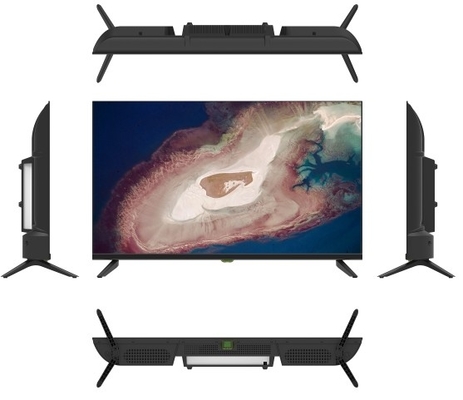 Téléviseur intelligent de 75 pouces Téléviseur sans cadre épaisseur ultrafin Google TV 4K TV