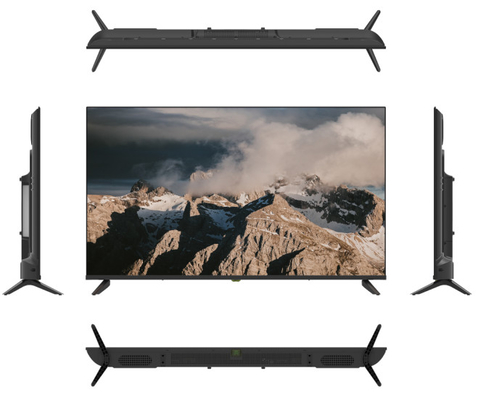Stable et mince 75 pouces QLED TV haute vitesse flexible avec WebOS